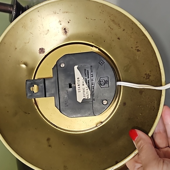 Vintage 1950s Westclox wall clock. Working conditions. - Picture 7 of 11